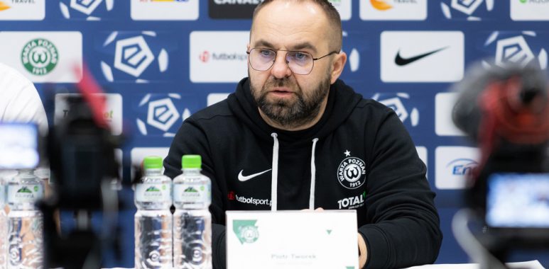 Warta Poznań - Podbeskidzie Bielsko-Biała 2:0. Trener Piotr Tworek