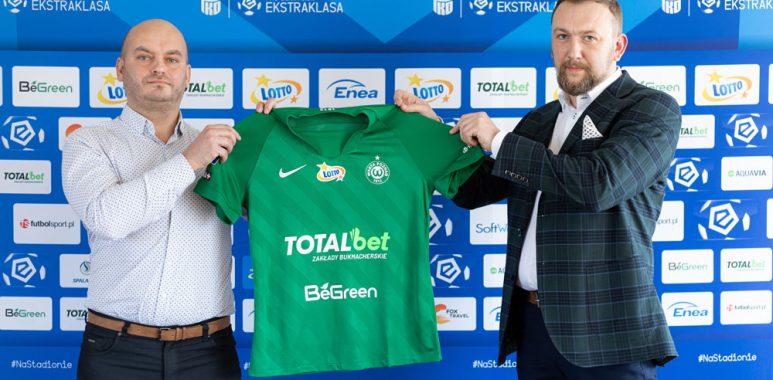 BeGreen sponsorem głównym Warty Poznań; Bartłomiej Farjaszewski i Piotr Lesiński