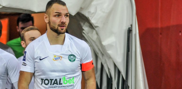 Kapitan Warty Poznań Bartosz Kieliba przeszedł zabieg