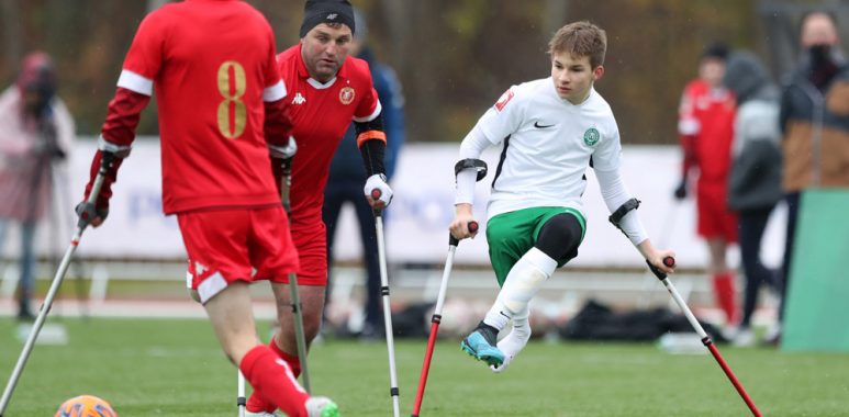 Warta Poznań rozpoczyna sezon w Amp Futbol Ekstraklasie. Maks Moroz