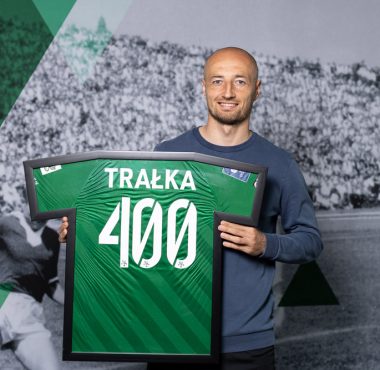 Łukasz Trałka w Klubie 400 Ekstraklasy