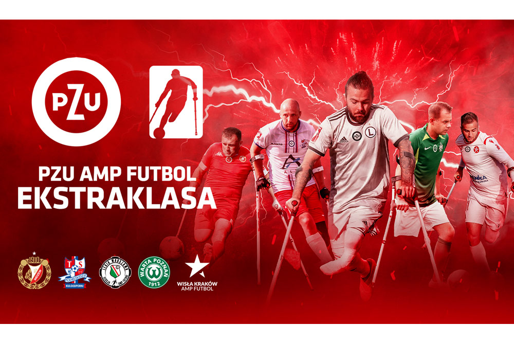 PZU sponsorem tytularnym Amp Futbol Ekstraklasy