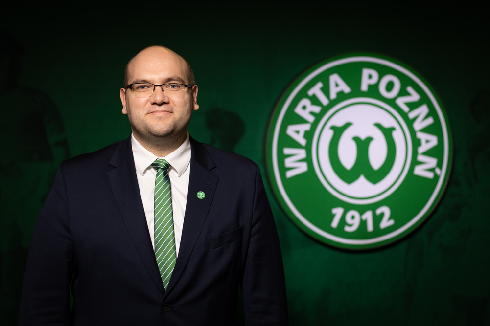 Marcin Janicki, przewodniczący rady nadzorczej Warty Poznań, członek zarządu PZPN