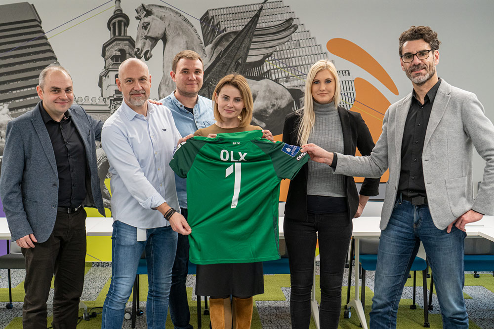 Warta Poznań pierwszym polskim klubem piłkarskim z oficjalnym sklepem na OLX