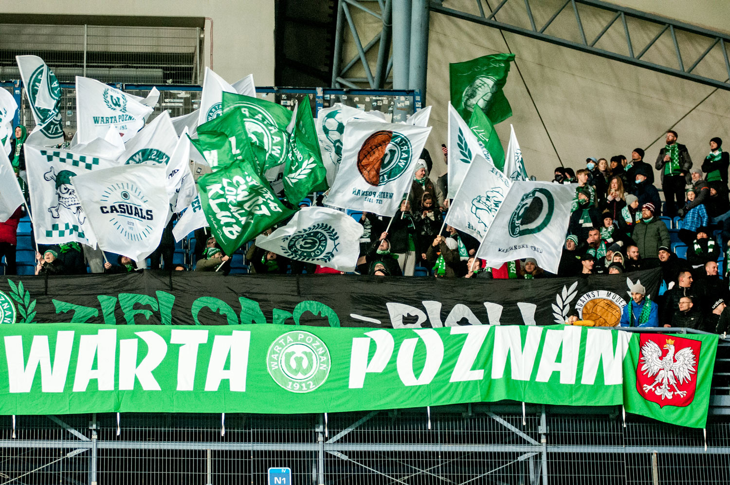 Kibice Warty Poznań, derby Poznania, bilety