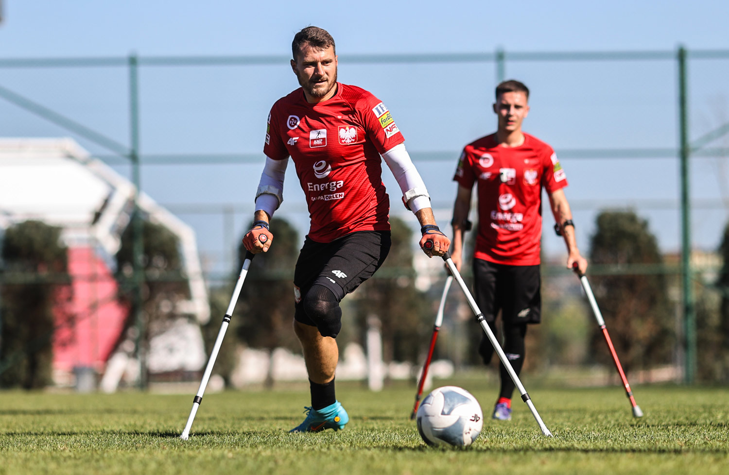 Marcin Oleksy (Warta Poznań) w reprezentacji Polski w amp futbolu