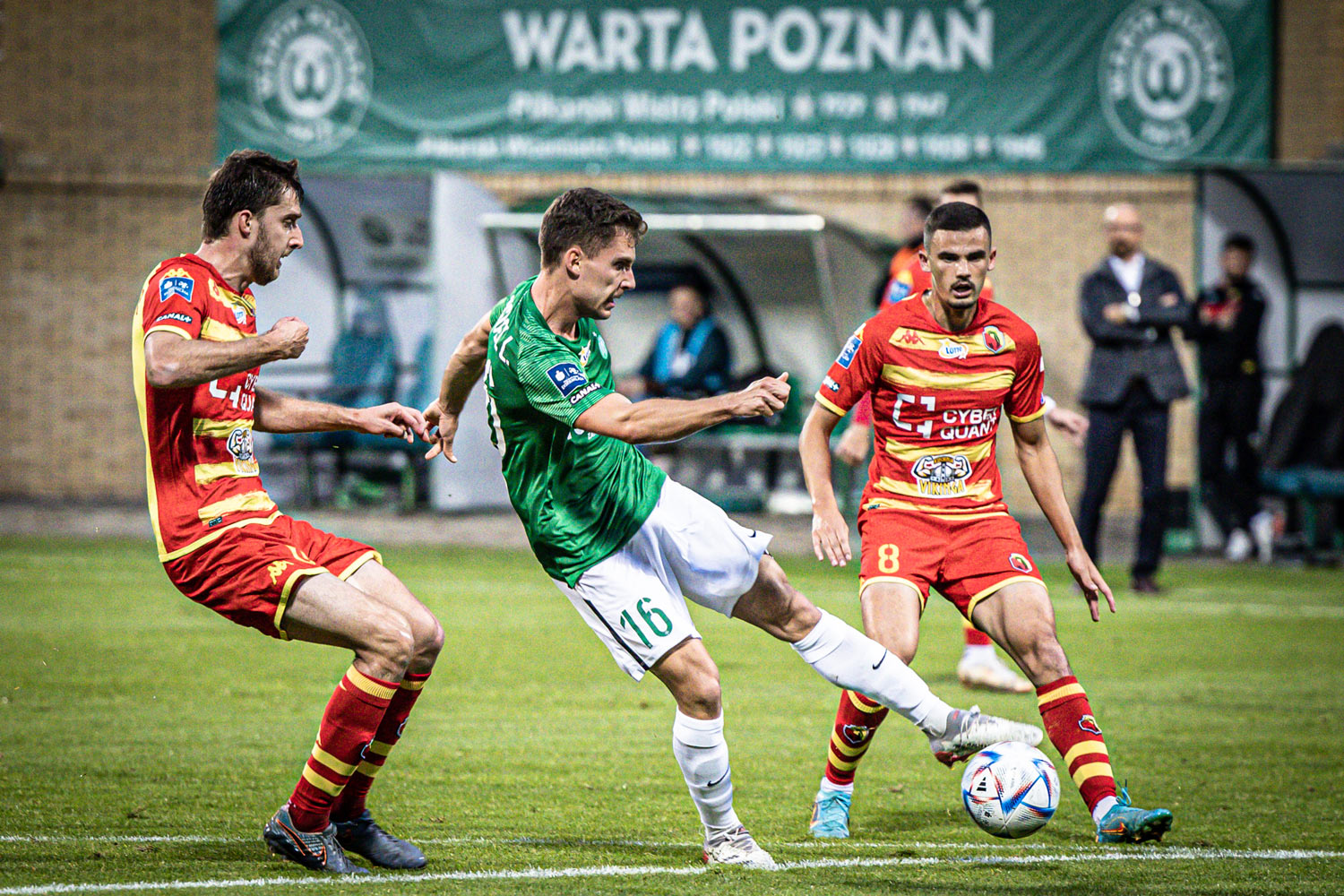 Warta Poznań - Jagiellonia Białystok 2:0. Miguel Luis, skrót meczu, wideo