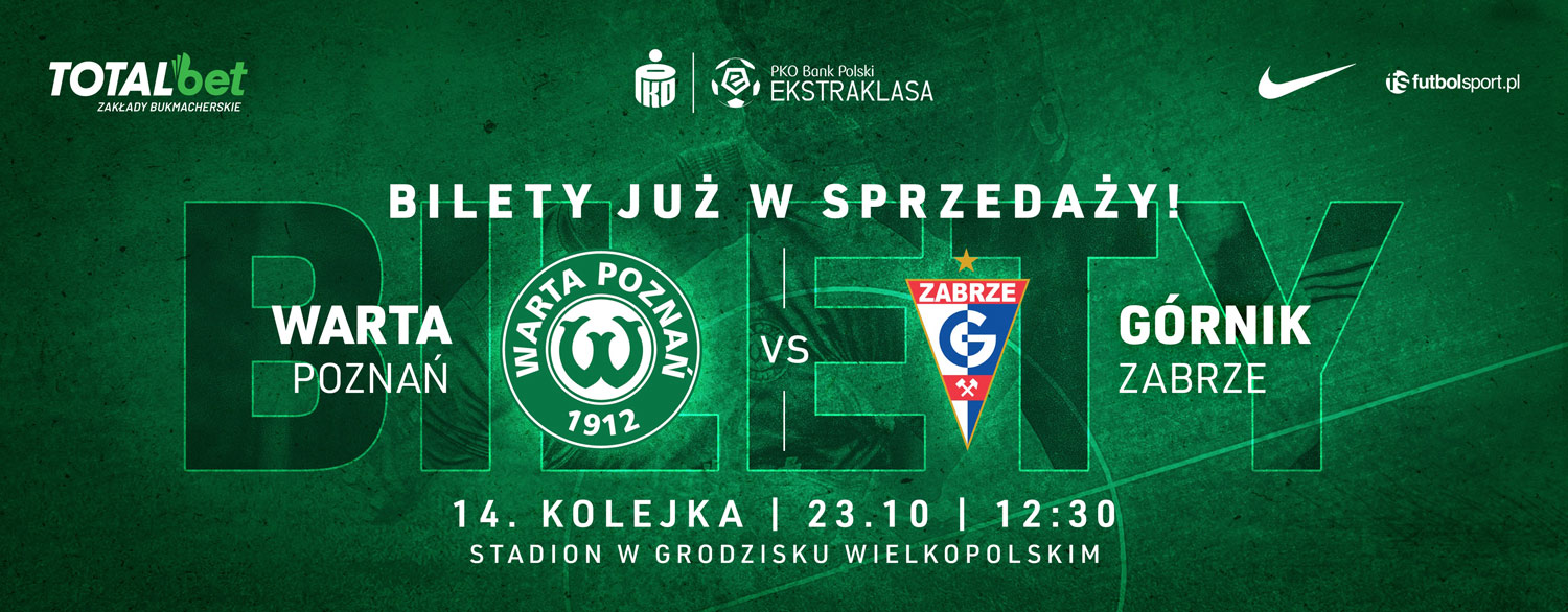 Kup bilet na mecz Warta Poznań - Górnik Zabrze