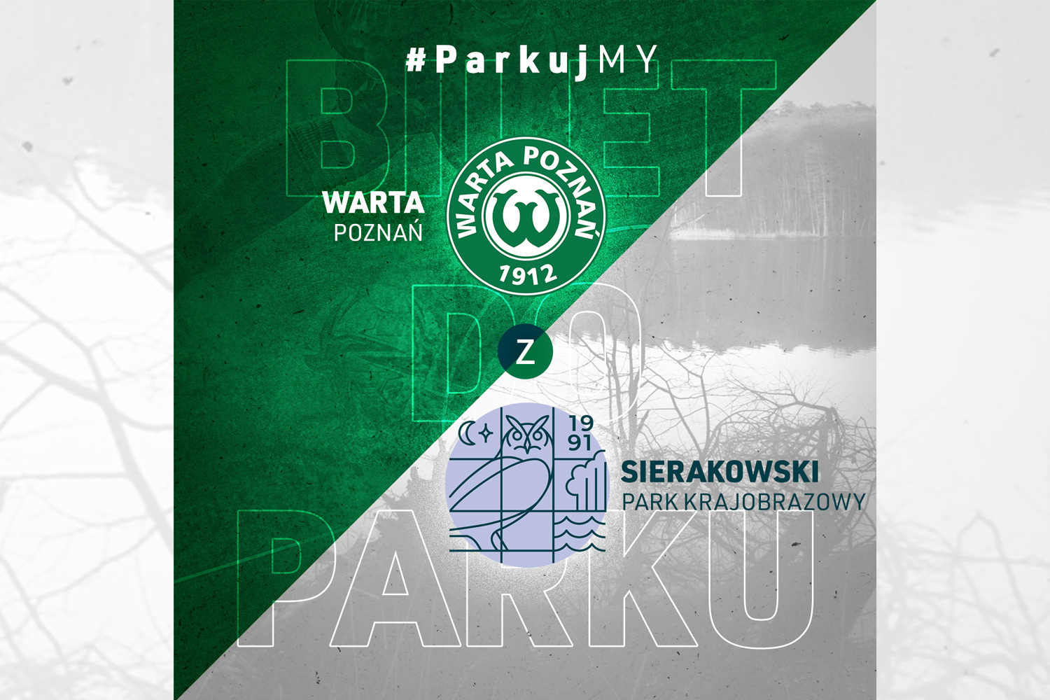 #ParkujMY – bilet na mecz z Jagiellonią Białystok z zaproszeniem do Sierakowskiego Parku Krajobrazowego