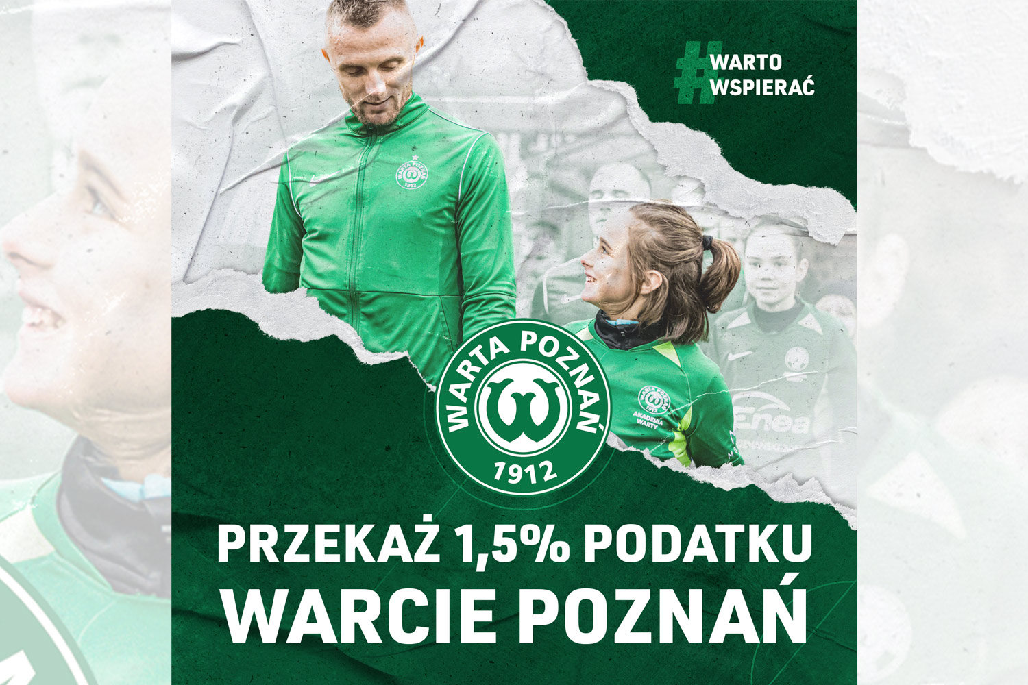 Przekaż 1,5 proc. podatku Warcie Poznań