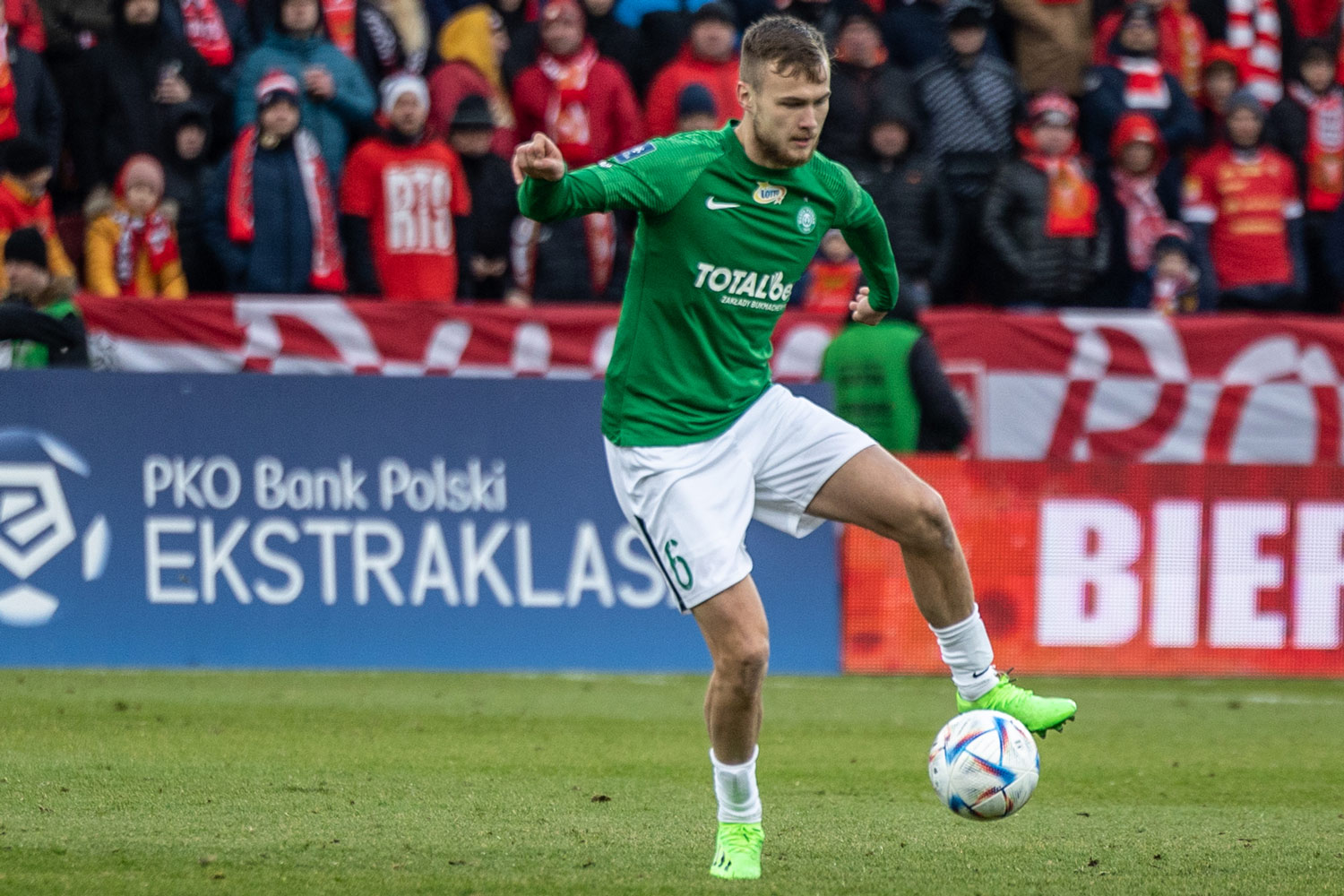 WIdzew Łódź - Warta Poznań 0:2. Maciej Żurawski