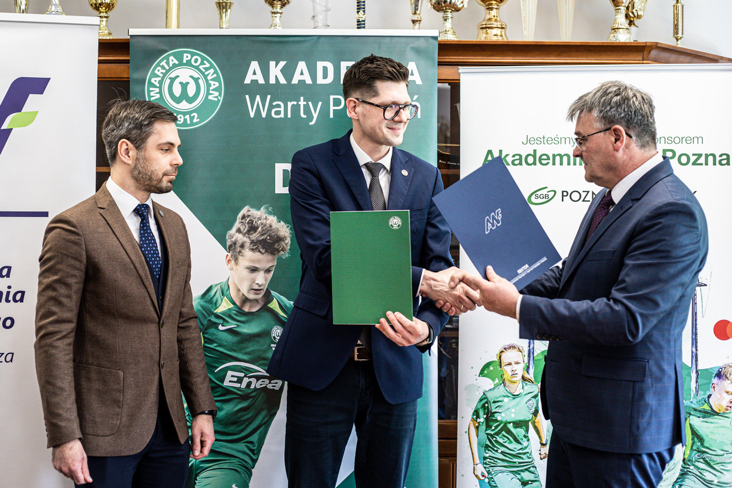 Umowa o współpracy między Wartą Poznań i AWF Poznań