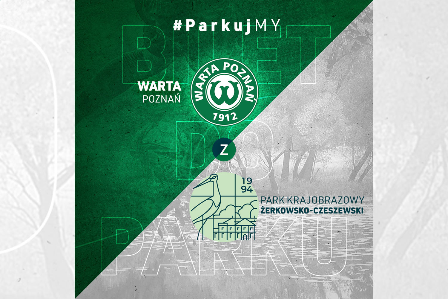 #ParkujMY – bilet na mecz Warta Poznań – Piast Gliwice z zaproszeniem do Żerkowsko-Czeszewskiego Parku Krajobrazowego