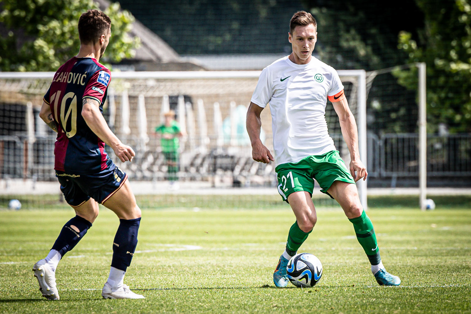 Sparing Pogoń Szczecin - Warta Poznań. Mateusz Kupczak