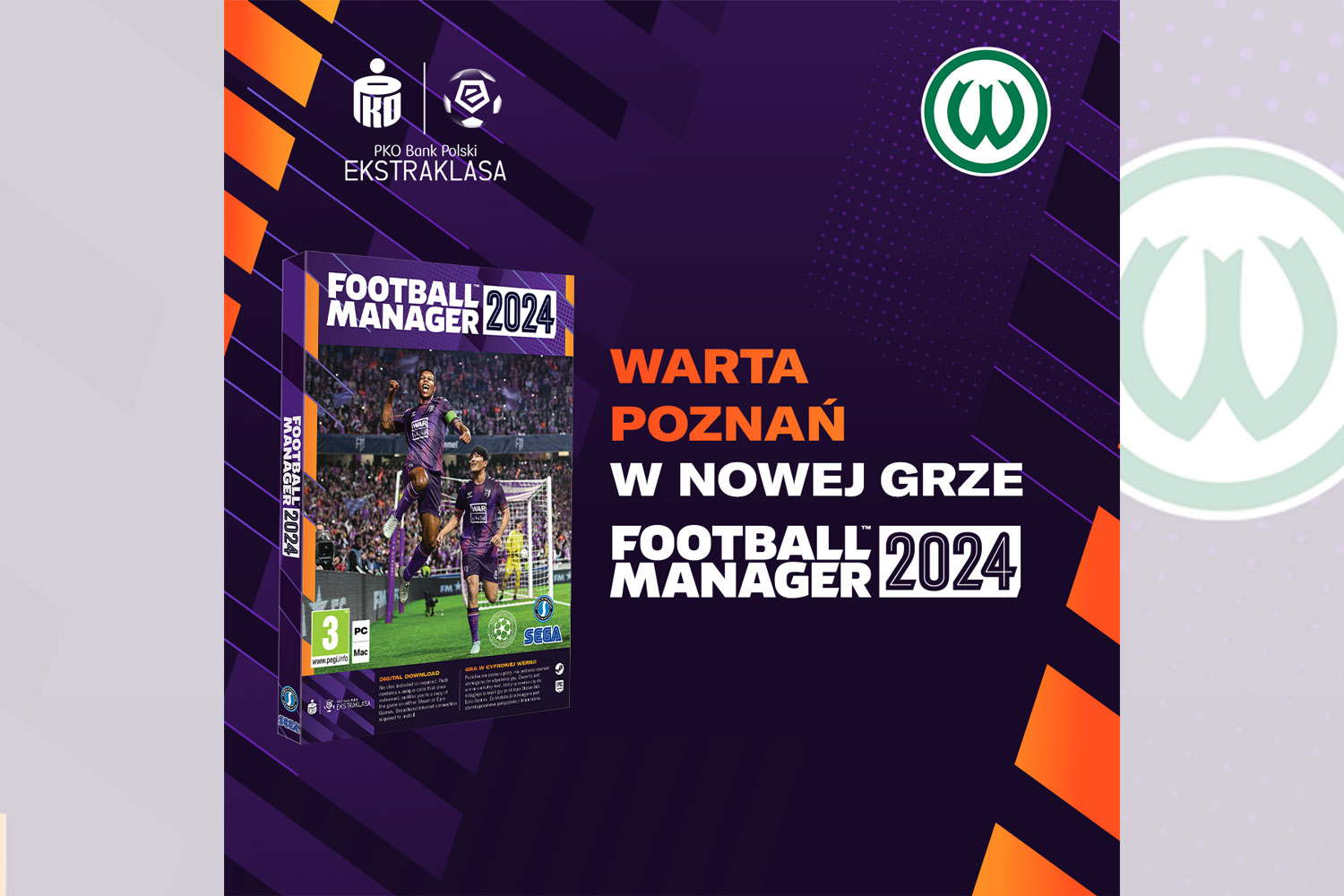 Warta Poznań w grze Football Manager 2024