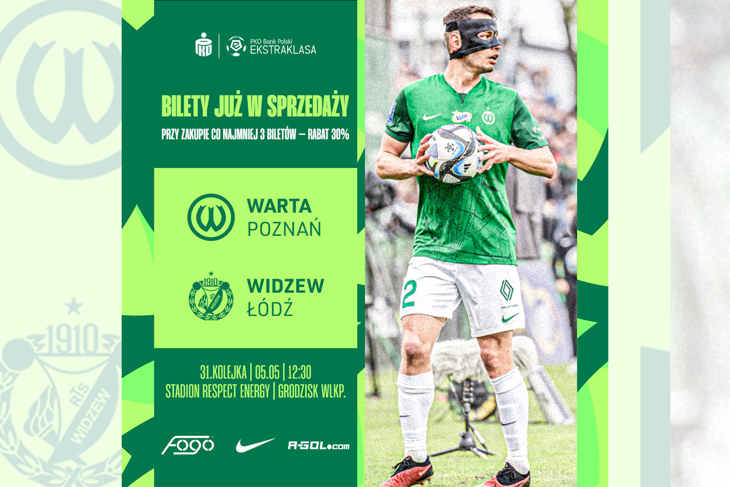 Kup bilet na mecz Warta Poznań - Widzew Łódź