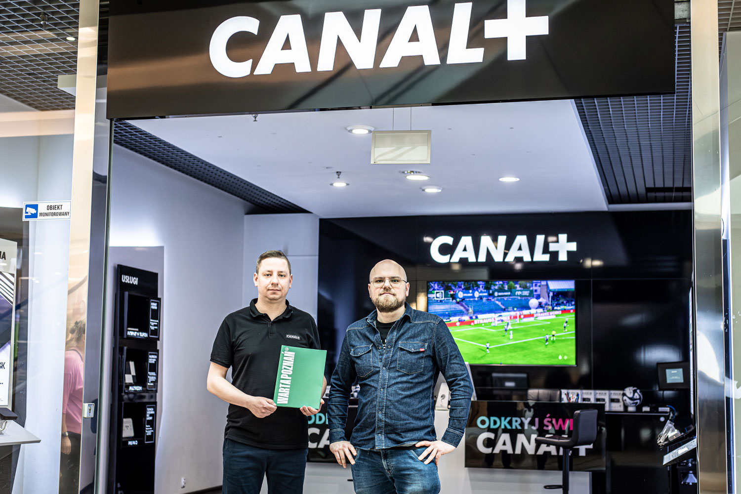 Salony Canal+ Pestka i Canal+ Posnania partnerami Warty Poznań