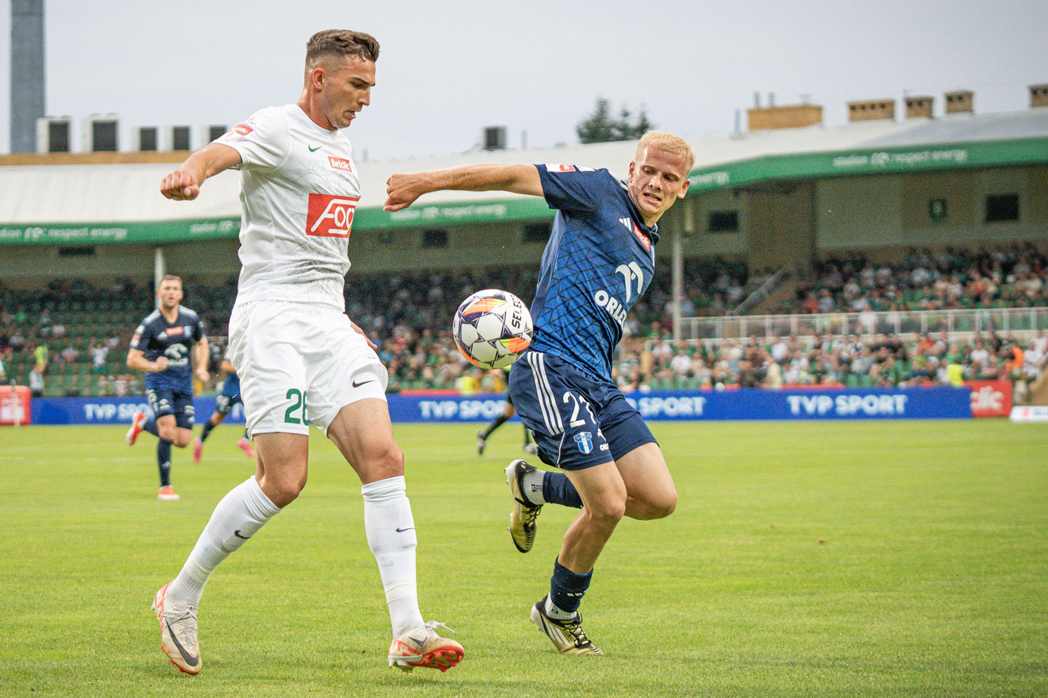 Warta Poznań - Wisła Płock 1:2. Kacper Michalski